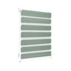 Lichtblick Duo-Rollo Klemmfix, ohne Bohren, verspannt, blickdicht, ab 45 x 150 cm - B-Ware