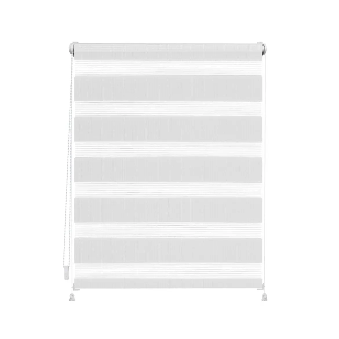 Lichtblick Duo-Rollo Klemmfix, ohne Bohren, verspannt, blickdicht, ab 45 x 150 cm - B-Ware