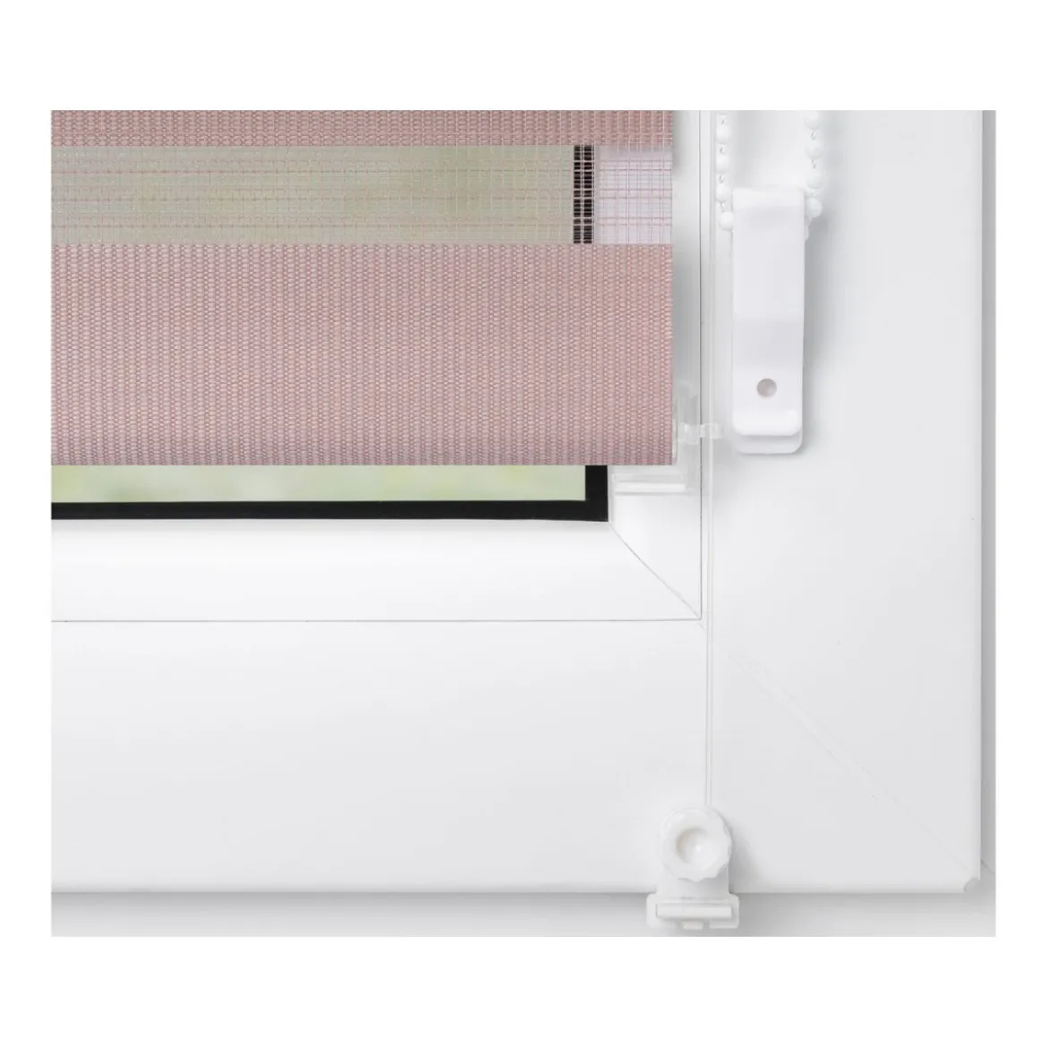 Lichtblick Duo-Rollo Klemmfix, ohne Bohren, verspannt, blickdicht, ab 45 x 150 cm - B-Ware
