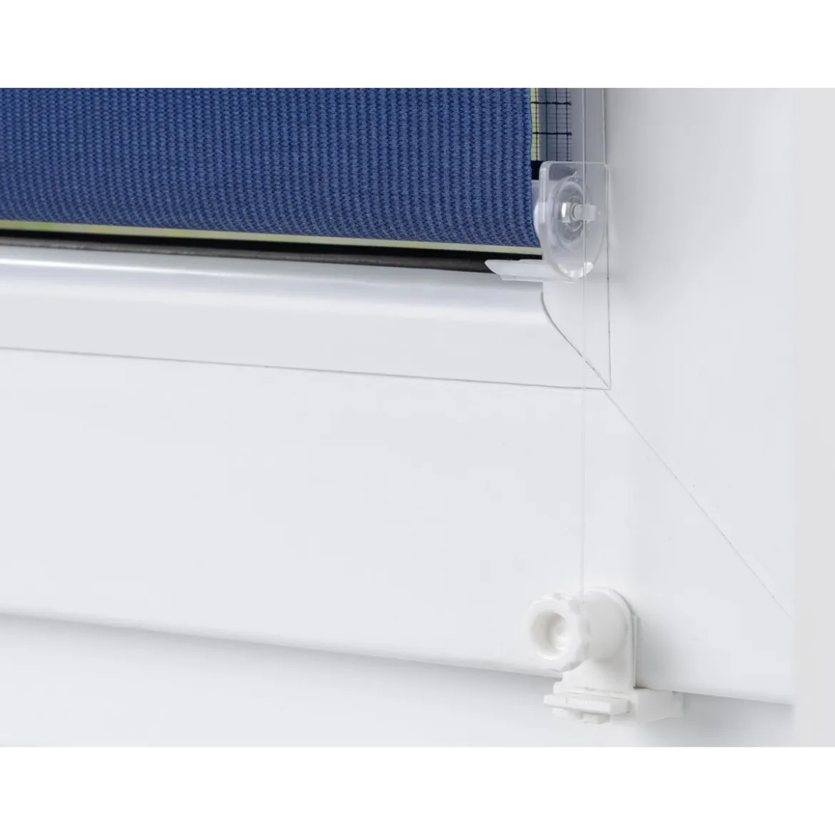 Lichtblick Duo-Rollo Klemmfix, ohne Bohren, verspannt, blickdicht, ab 45 x 150 cm - B-Ware
