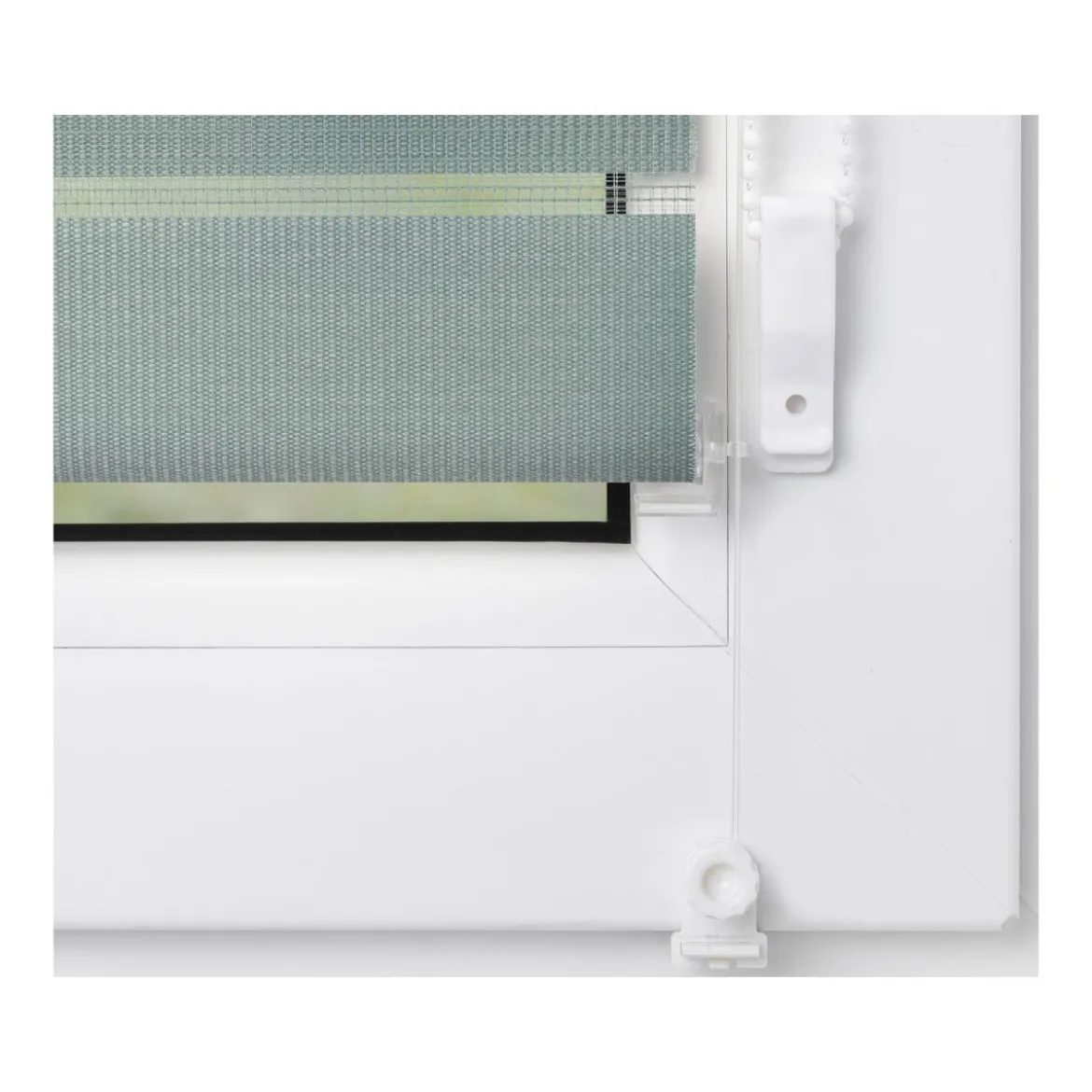 Lichtblick Duo-Rollo Klemmfix, ohne Bohren, verspannt, blickdicht, ab 45 x 150 cm - B-Ware