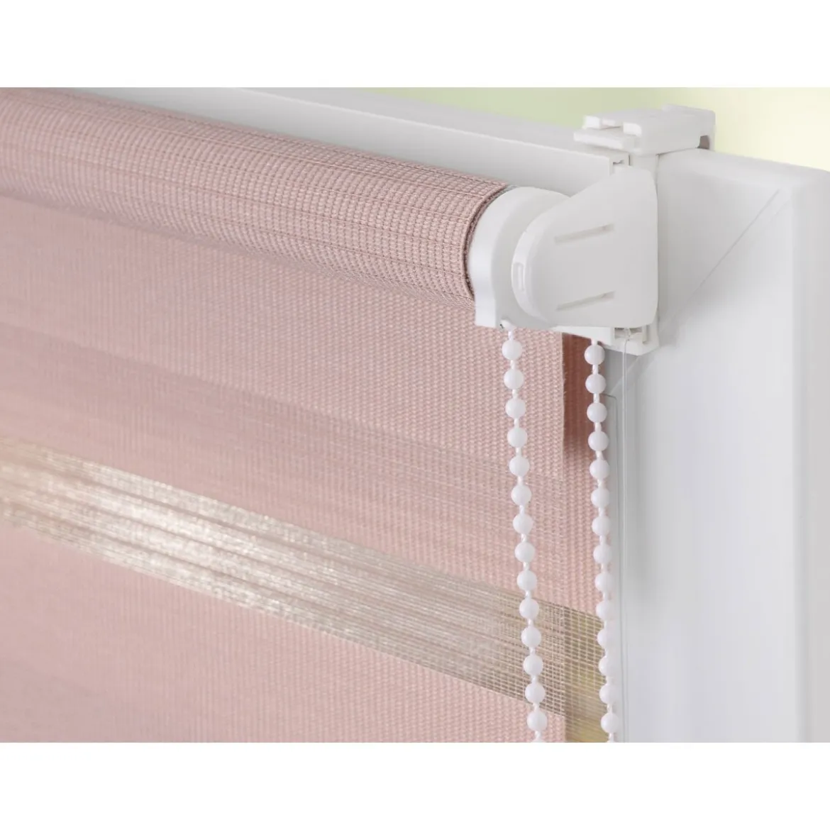Lichtblick Duo-Rollo Klemmfix, ohne Bohren, verspannt, blickdicht, ab 45 x 150 cm - B-Ware