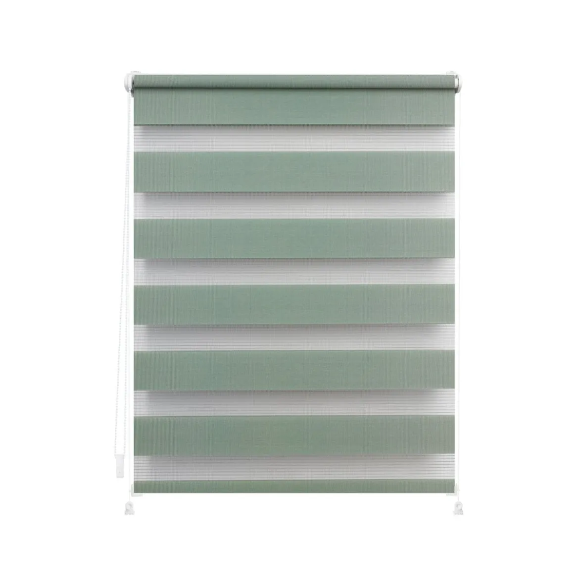 Lichtblick Duo-Rollo Klemmfix, ohne Bohren, verspannt, blickdicht, ab 45 x 150 cm - B-Ware