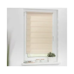 Lichtblick Duo-Rollo Klemmfix, ohne Bohren, verspannt, blickdicht, ab 45 x 150 cm - B-Ware