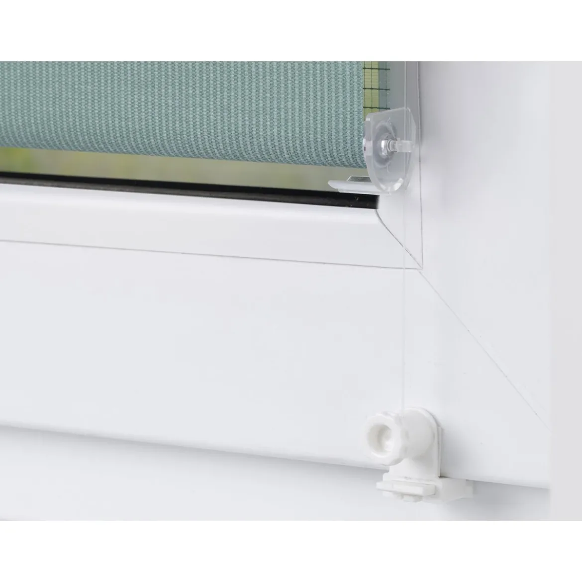 Lichtblick Duo-Rollo Klemmfix, ohne Bohren, verspannt, blickdicht, ab 45 x 150 cm - B-Ware