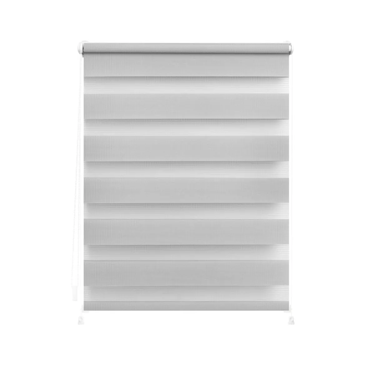 Lichtblick Duo-Rollo Klemmfix, ohne Bohren, verspannt, blickdicht, ab 45 x 150 cm - B-Ware