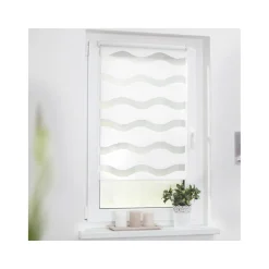 Lichtblick Duo Rollo Welle Klemmfix, ohne Bohren, ab 45 x 150 cm - B-Ware