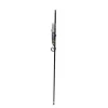Lichtblick Gardinenstange Kringel, 16 mm, ausziehbar 130 - 240 cm, schwarz - B-Ware sehr gut