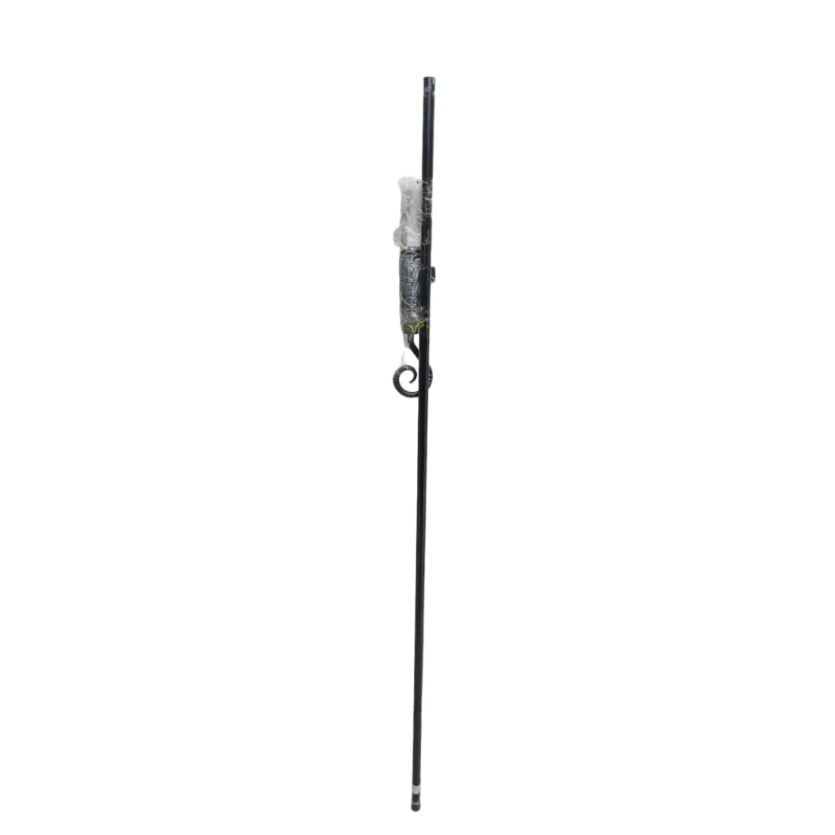 Lichtblick Gardinenstange Kringel, 16 mm, ausziehbar 130 - 240 cm, schwarz - B-Ware sehr gut