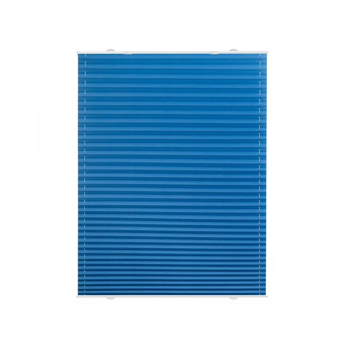 Lichtblick Plissee Haftfix, ohne Bohren, Blau, 60x130 cm - B-Ware neuwertig