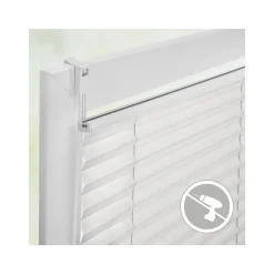 Lichtblick Plissee Klemmfix, ohne Bohren, verspannt, ab 45 x 130 cm - B-Ware