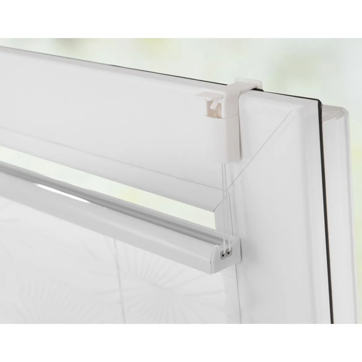 Lichtblick Plissee Klemmfix, ohne Bohren, verspannt, blickdicht, ab 45 x 130 cm - B-Ware
