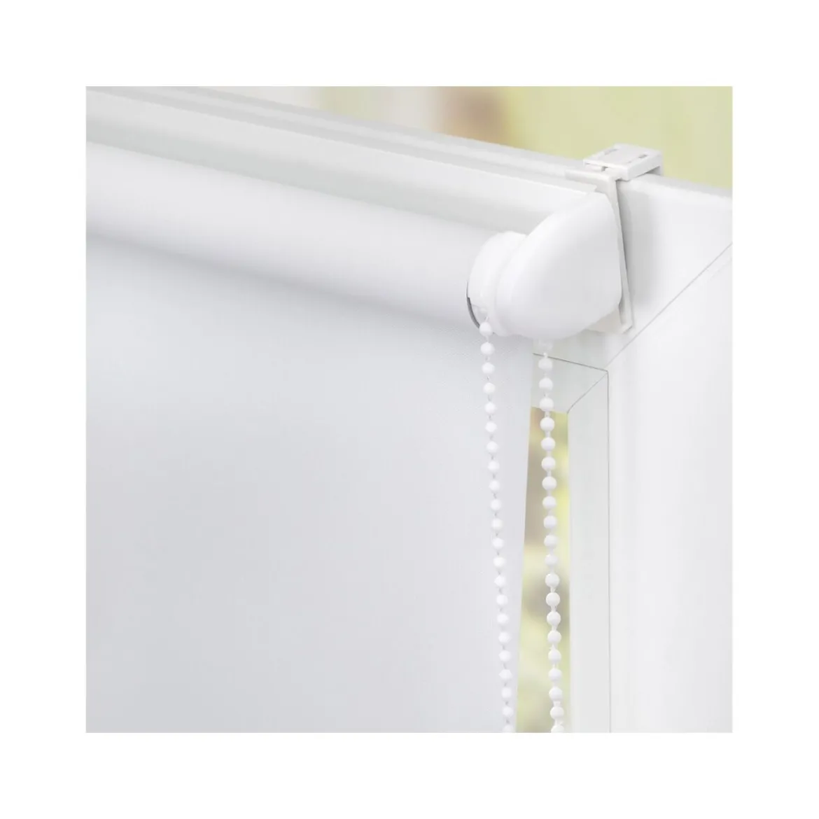 Lichtblick Rollo Klemmfix, ohne Bohren, blickdicht, ab 45 x 150 cm (braun, 60x150 cm) - B-Ware sehr gut