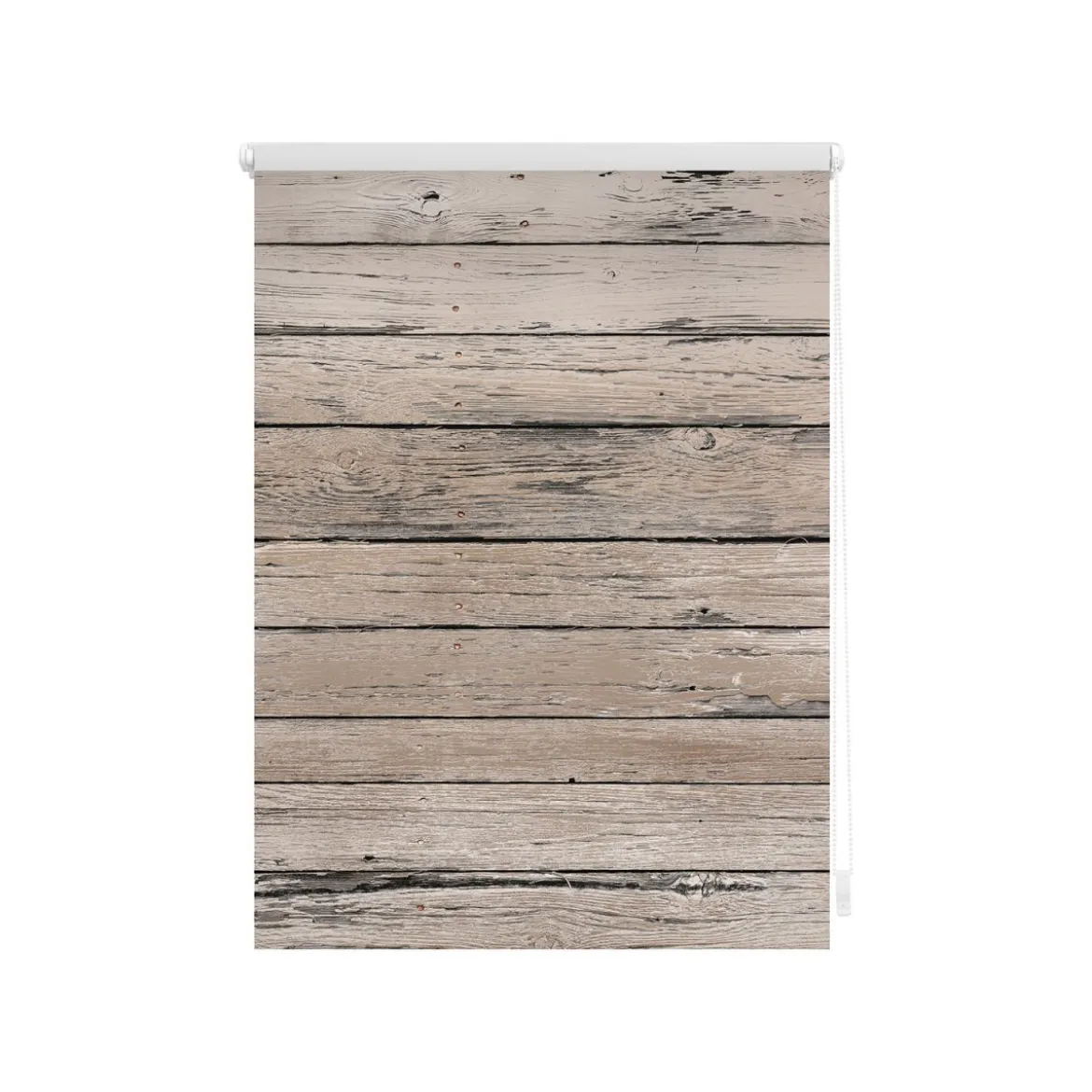 Lichtblick Rollo Klemmfix, ohne Bohren, blickdicht, ab 45 x 150 cm (braun, 60x150 cm) - B-Ware sehr gut