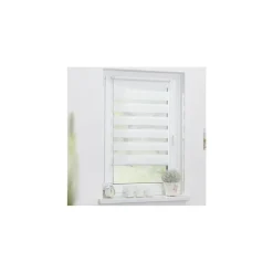 Lichtblick 2x Set Duo Rollo, Klemmfix ohne Bohren, 120 x 150 cm, weiß - B-Ware sehr gut