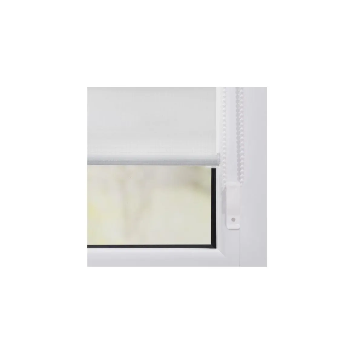 Lichtblick 2x Set Duo Rollo, Klemmfix ohne Bohren, 120 x 150 cm, weiß - B-Ware sehr gut