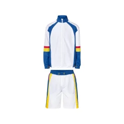 Lidl Herren Tracksuit, mit Logo-Print (Weiß, S (44/46)) - B-Ware sehr gut