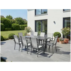 LIVARNO® Alu-Gartentisch »Houston / Toronto«, 120-180 x 89 x 75 cm - B-Ware