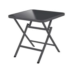 LIVARNO® Alu-Glastisch »Houston / Toronto«, 70 x 70 x 70 cm - B-Ware