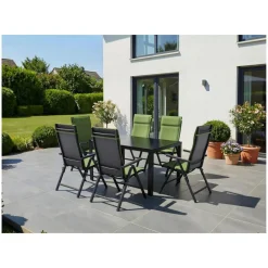 LIVARNO® Alu-Klappsessel »Houston« anthrazit, 2 Stück - B-Ware