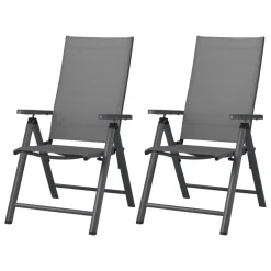 LIVARNO® Alu-Klappsessel »Houston« anthrazit, 2 Stück - B-Ware