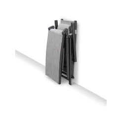 LIVARNO® Alu-Liegestuhl »Houston«, hellgrau-meliert - B-Ware Transportschaden Kosmetisch