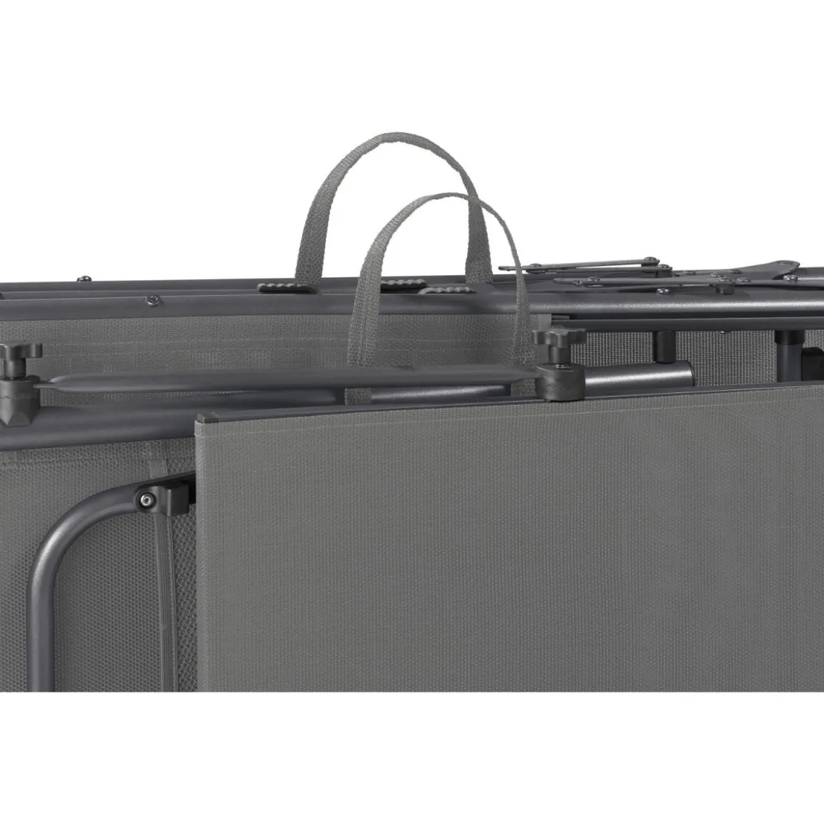 LIVARNO® Aluminium-Sonnenliege Houston, grau - B-Ware