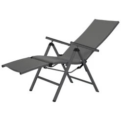LIVARNO® Alu-Relaxsessel »Houston«, anthrazit - B-Ware