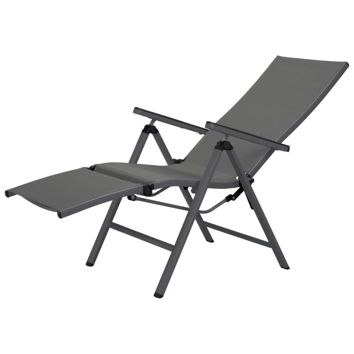 LIVARNO® Alu-Relaxsessel »Houston«, anthrazit - B-Ware