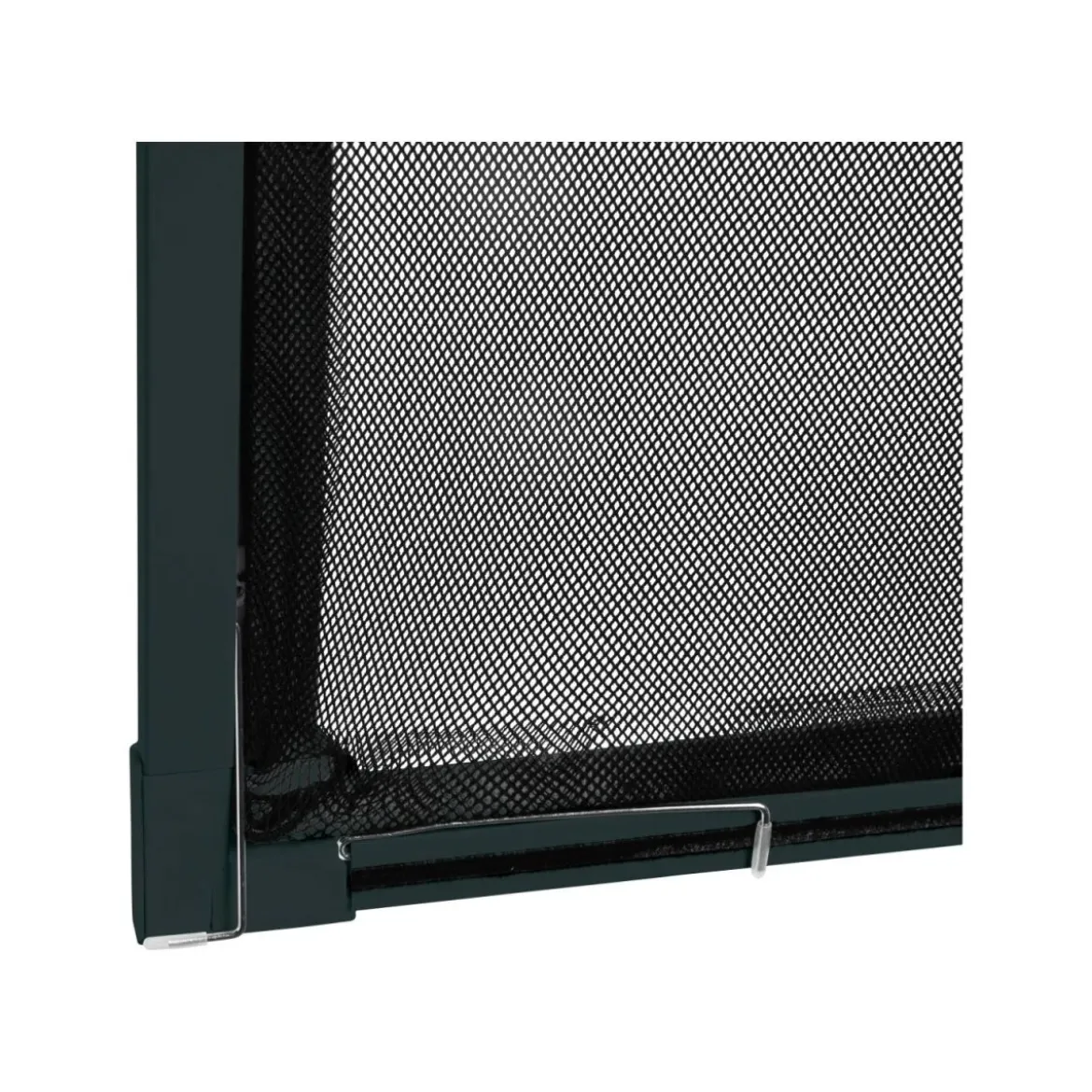LIVARNO® Alu-Teleskop-Insektenschutzfenster, anthrazit - B-Ware neuwertig