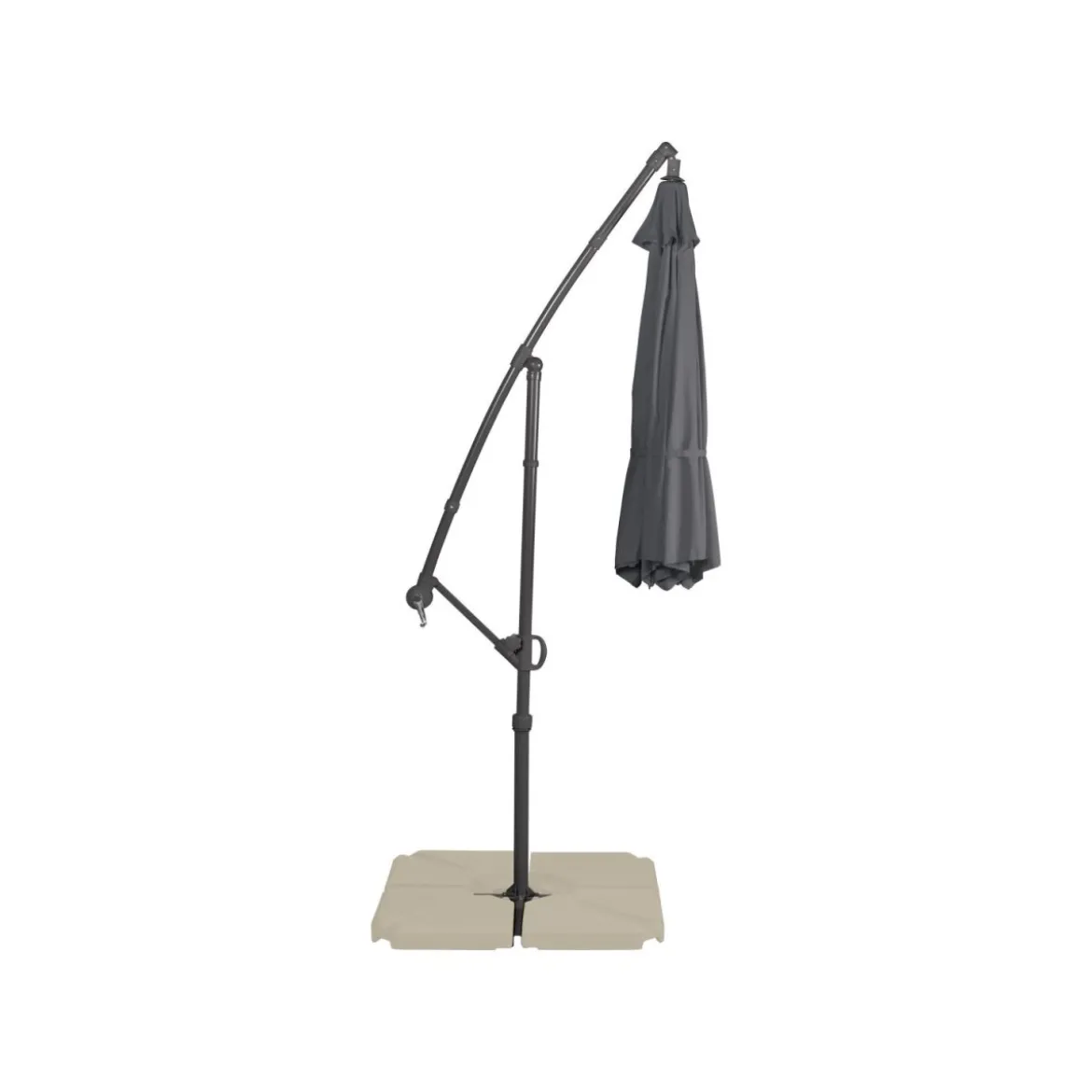 LIVARNO Ampelschirm, Ø300 cm, anthrazit - B-Ware