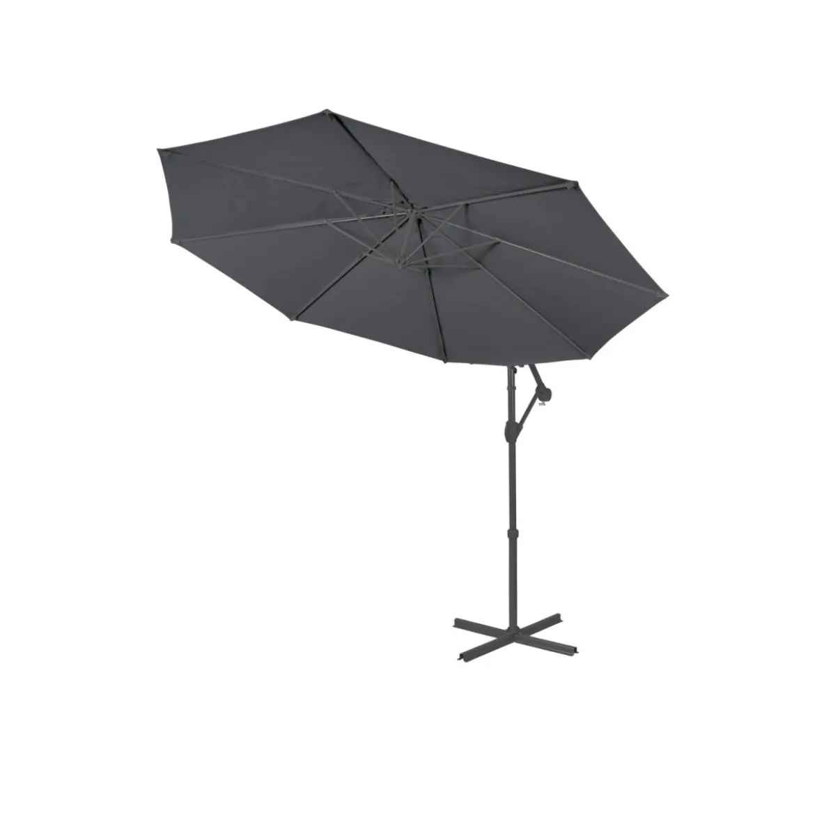 LIVARNO Ampelschirm, Ø300 cm, anthrazit - B-Ware