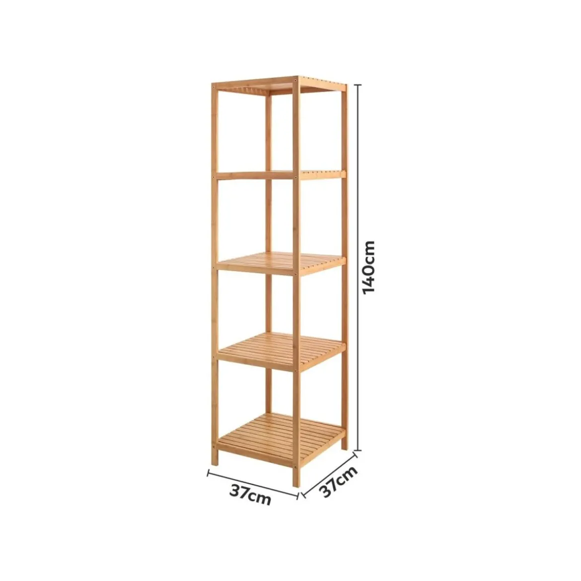 LIVARNO® Aufbewahrungsregal, aus Bambus, braun - B-Ware sehr gut