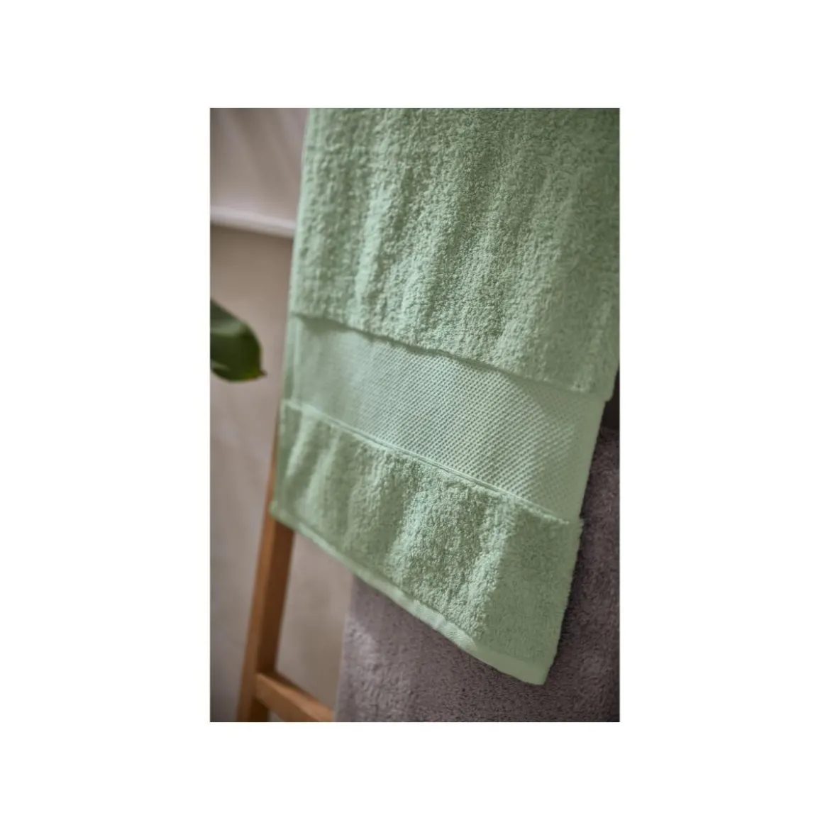 LIVARNO® Badetuch, 100 x 150 cm, grau - B-Ware sehr gut