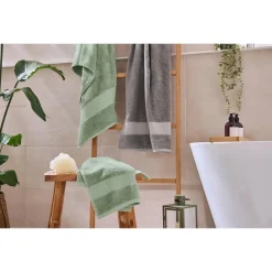 LIVARNO® Badetuch, 100 x 150 cm, grau - B-Ware sehr gut