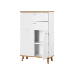 LIVARNO® Bad-Seitenschrank Corfu, weiß - B-Ware