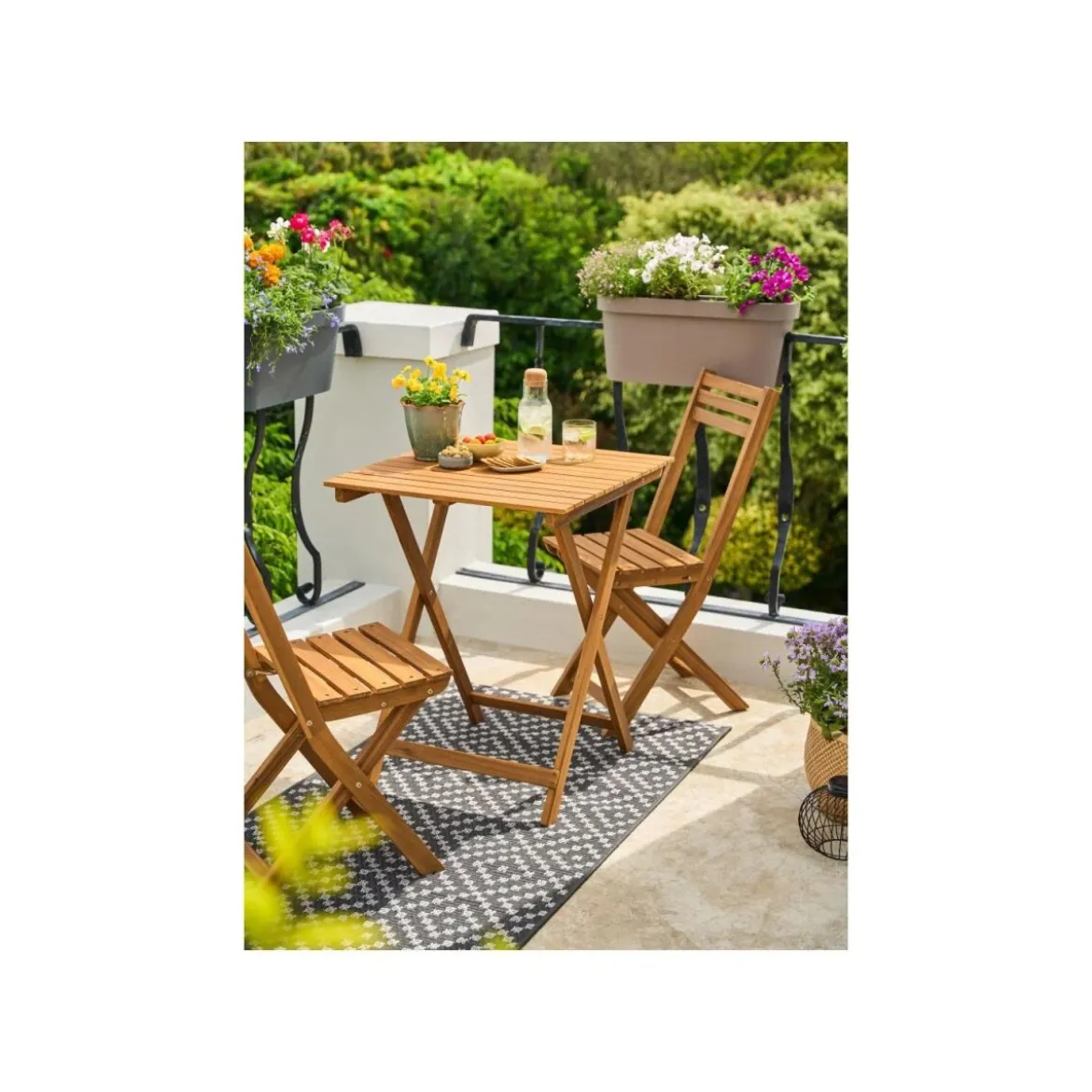 LIVARNO® Balkon-Set »Sevilla«, 3-teilig - B-Ware neuwertig