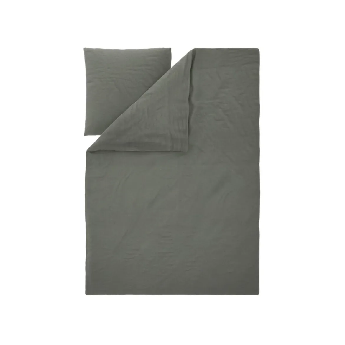 LIVARNO® Baumwoll-Leinen-Bettwäsche, 135 x 200 cm - B-Ware