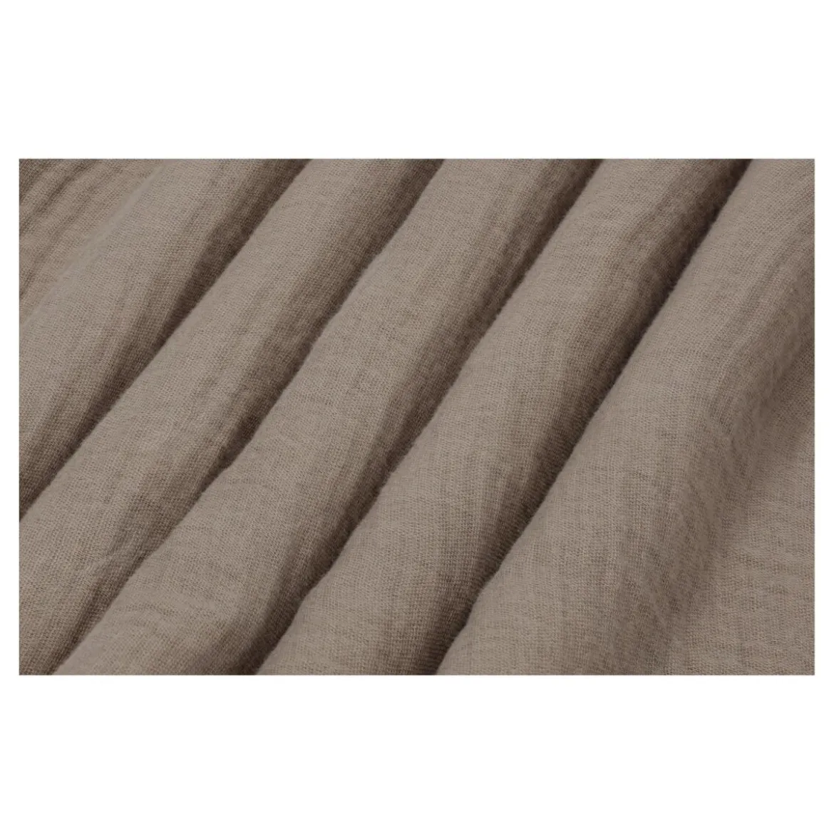 LIVARNO ® Bettwäsche Musselin, 140 x 200 cm, braun - B-Ware neuwertig