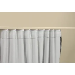 LIVARNO® Blackout-Vorhangschal-Set, 2-teilig (Grau) - B-Ware neuwertig