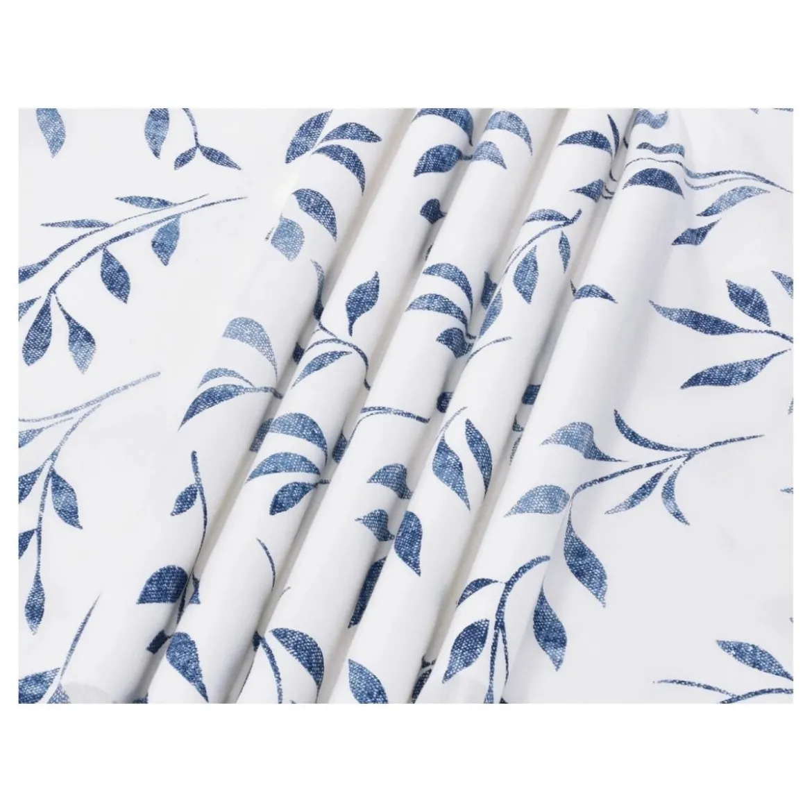 LIVARNO® Edel-Renforcé-Bettwäsche, 135 x 200 cm, Blätter - B-Ware neuwertig