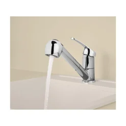 LIVARNO® Einhebel-Spültischarmatur mit herausziehbarer Brause - B-Ware