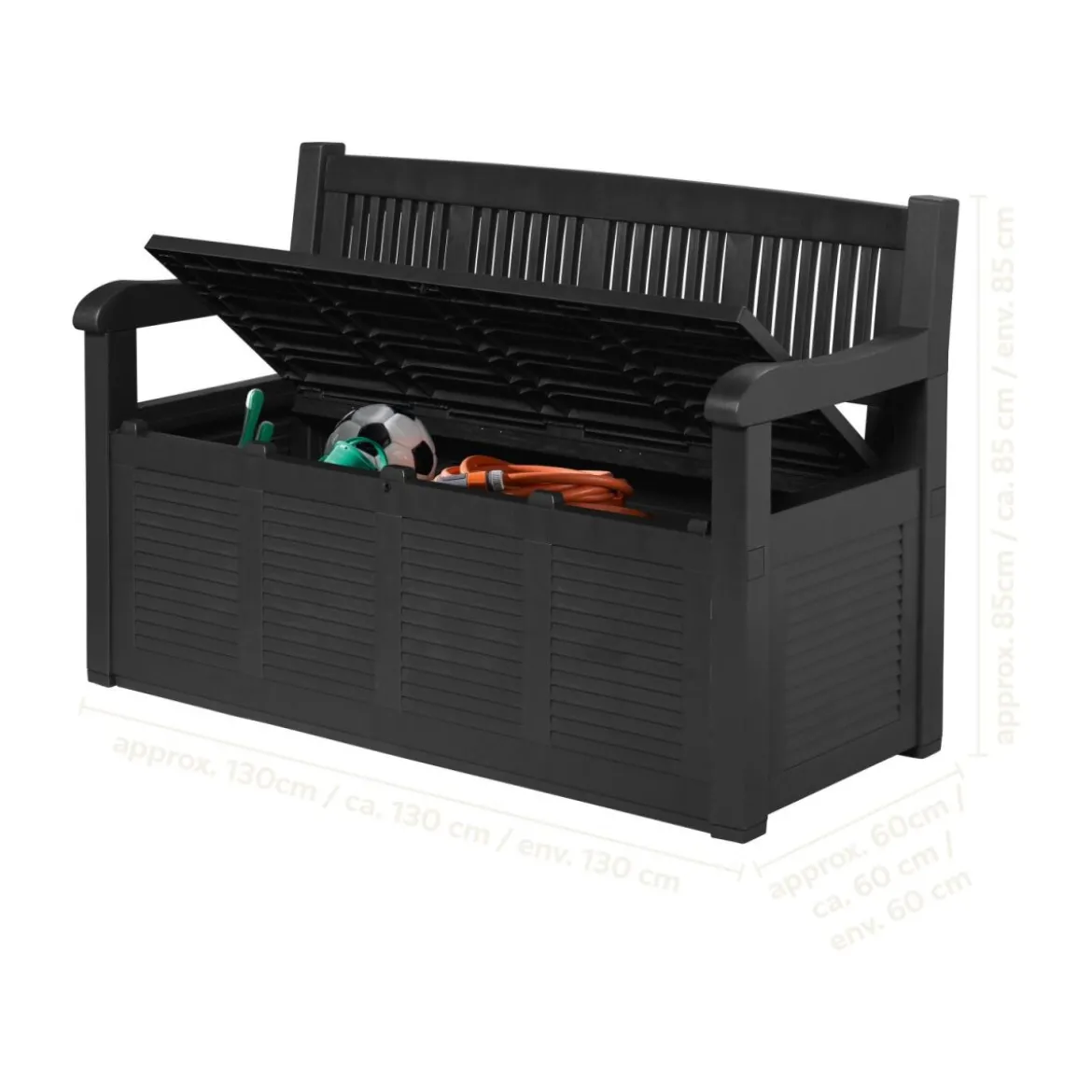 LIVARNO® Gartenbank, mit Stauraum, 280 L - B-Ware Sonstiges