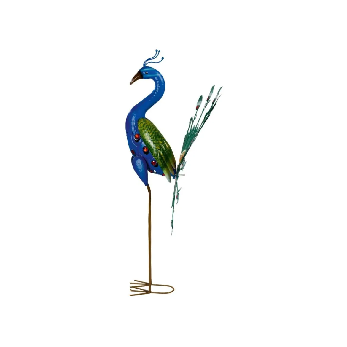 LIVARNO® Gartendeko Vogel (Pfau) - B-Ware Transportschaden Kosmetisch