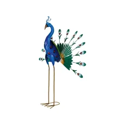 LIVARNO® Gartendeko Vogel (Pfau) - B-Ware Transportschaden Kosmetisch