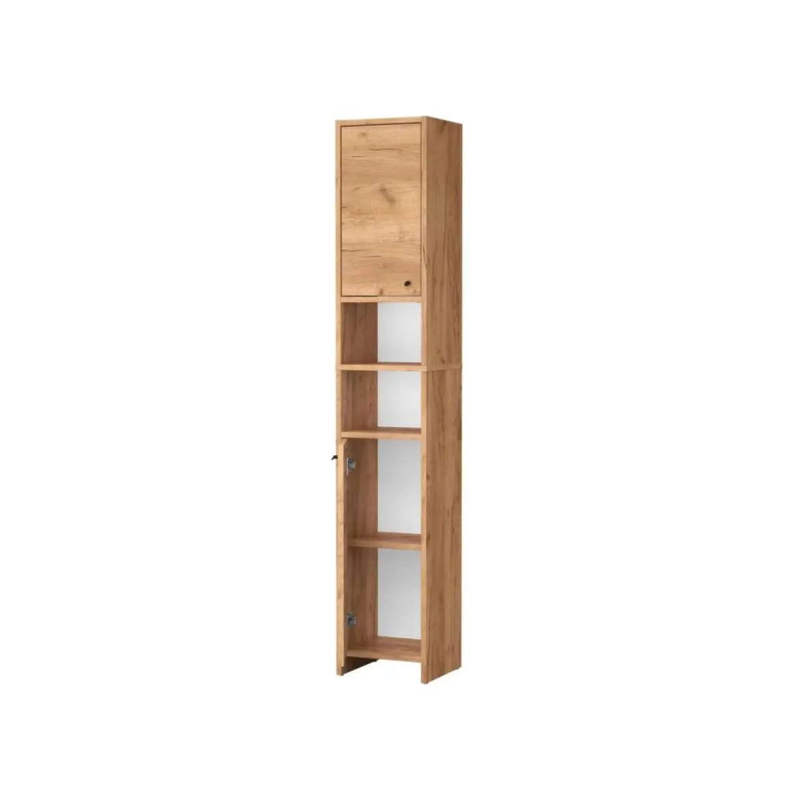 LIVARNO® Hochschrank Verona, in Wotan-Eiche - B-Ware