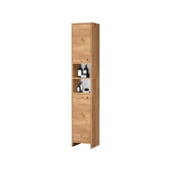 LIVARNO® Hochschrank Verona, in Wotan-Eiche - B-Ware