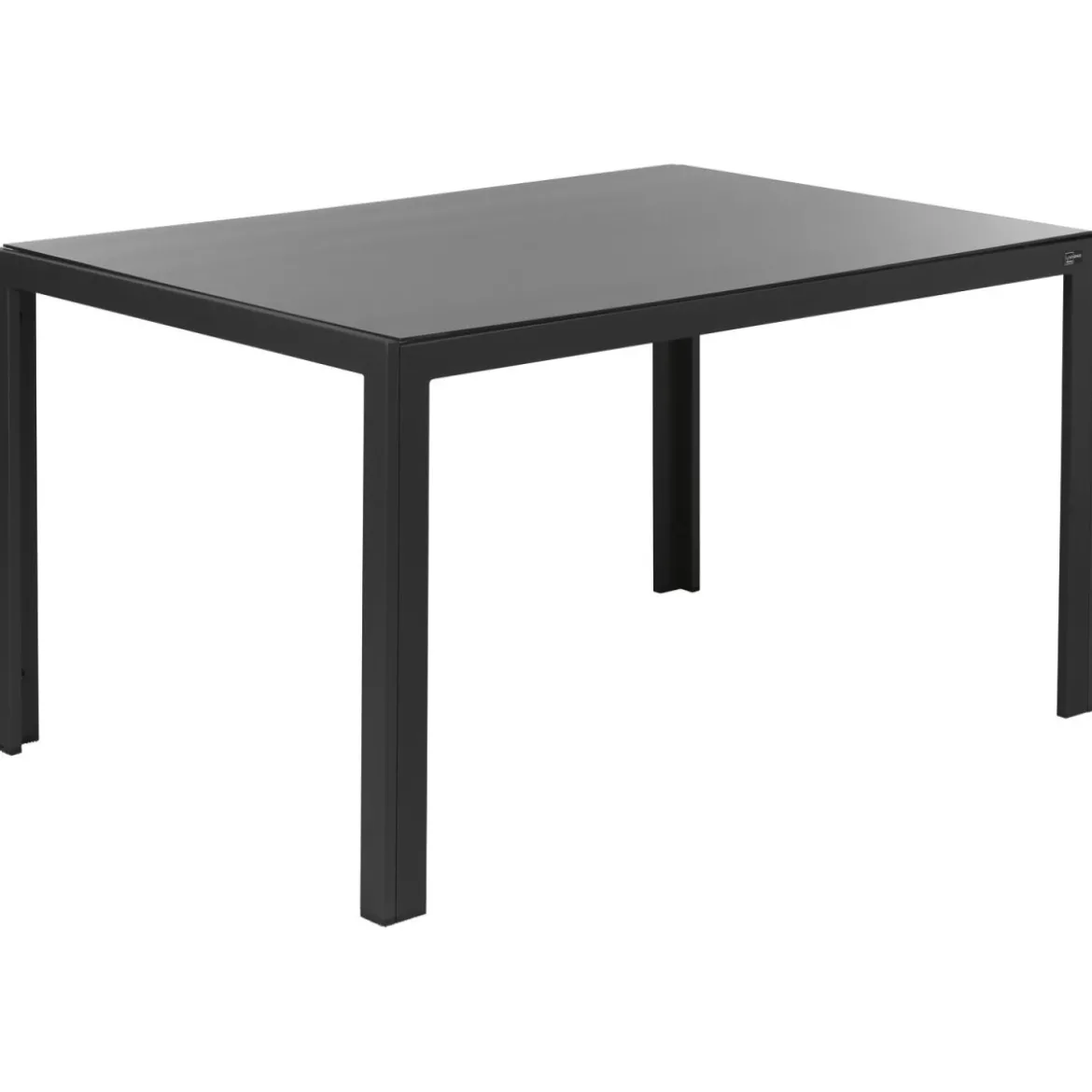 LIVARNO home Alu-Gartentisch »Houston«, mit Wendetischplatte, schwarz - B-Ware sehr gut