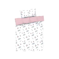 LIVARNO home Baby-Bettwäsche, 100 x 135 cm (Wal) - B-Ware neuwertig