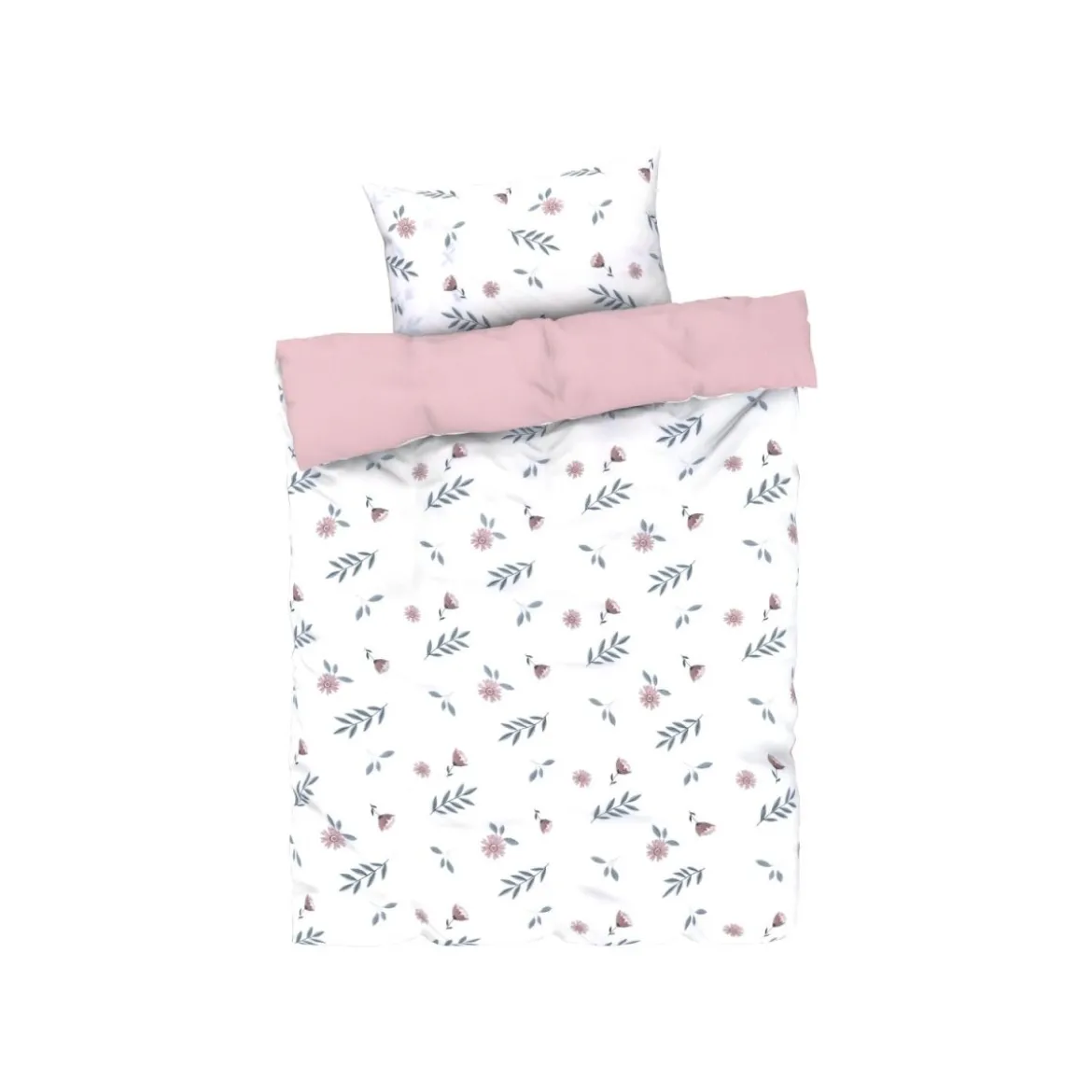 LIVARNO home Baby-Bettwäsche, 100 x 135 cm (Wal) - B-Ware neuwertig